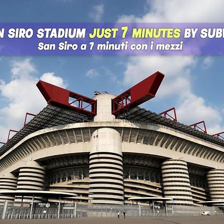 San Siro A 5 Minuti Casetta Dietro Allo Stadio Milánó Kültér fotó